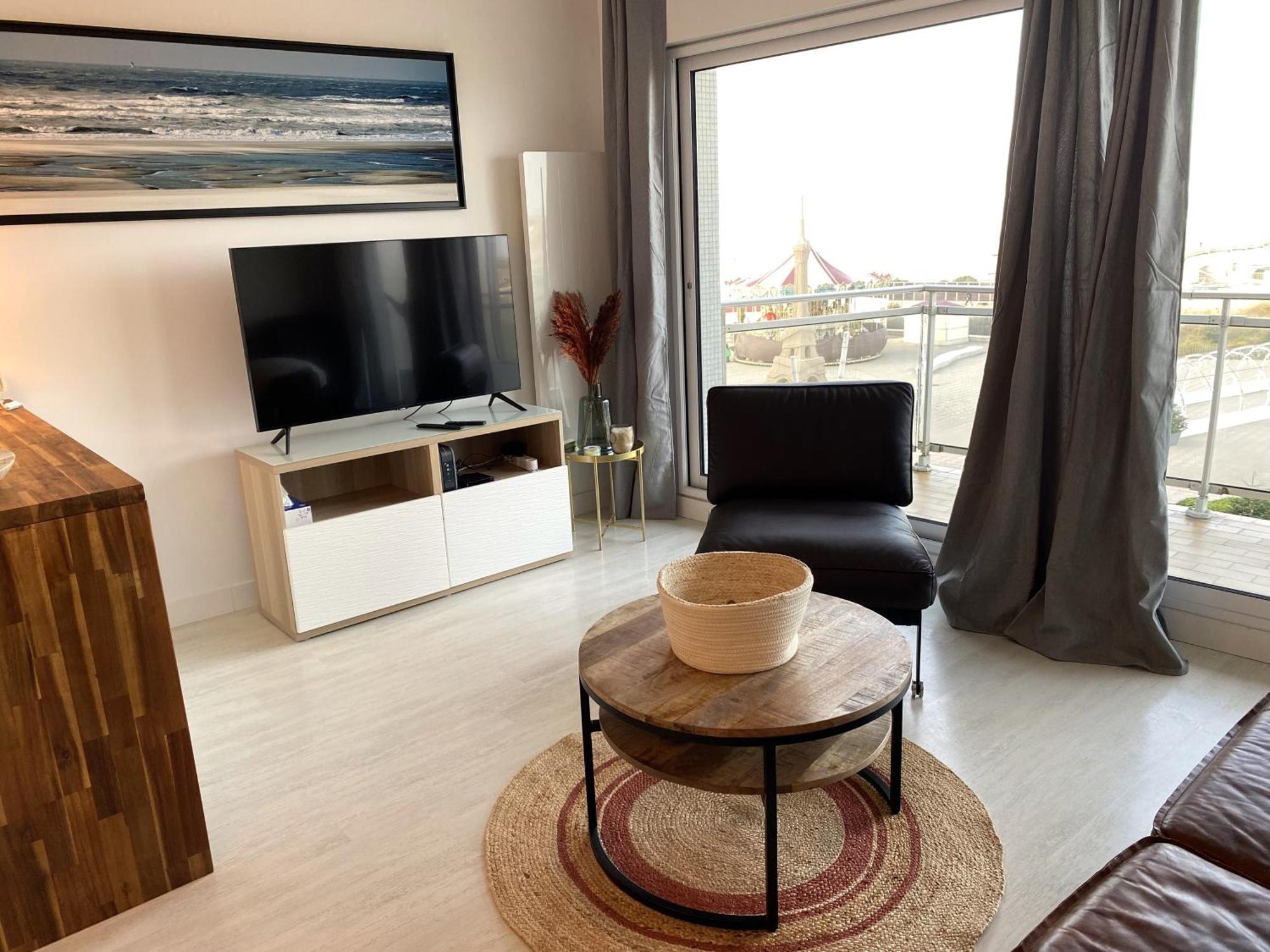 T2 Cabine Traversant Vue Front De Mer Le Touquet Paris-Plage Εξωτερικό φωτογραφία
